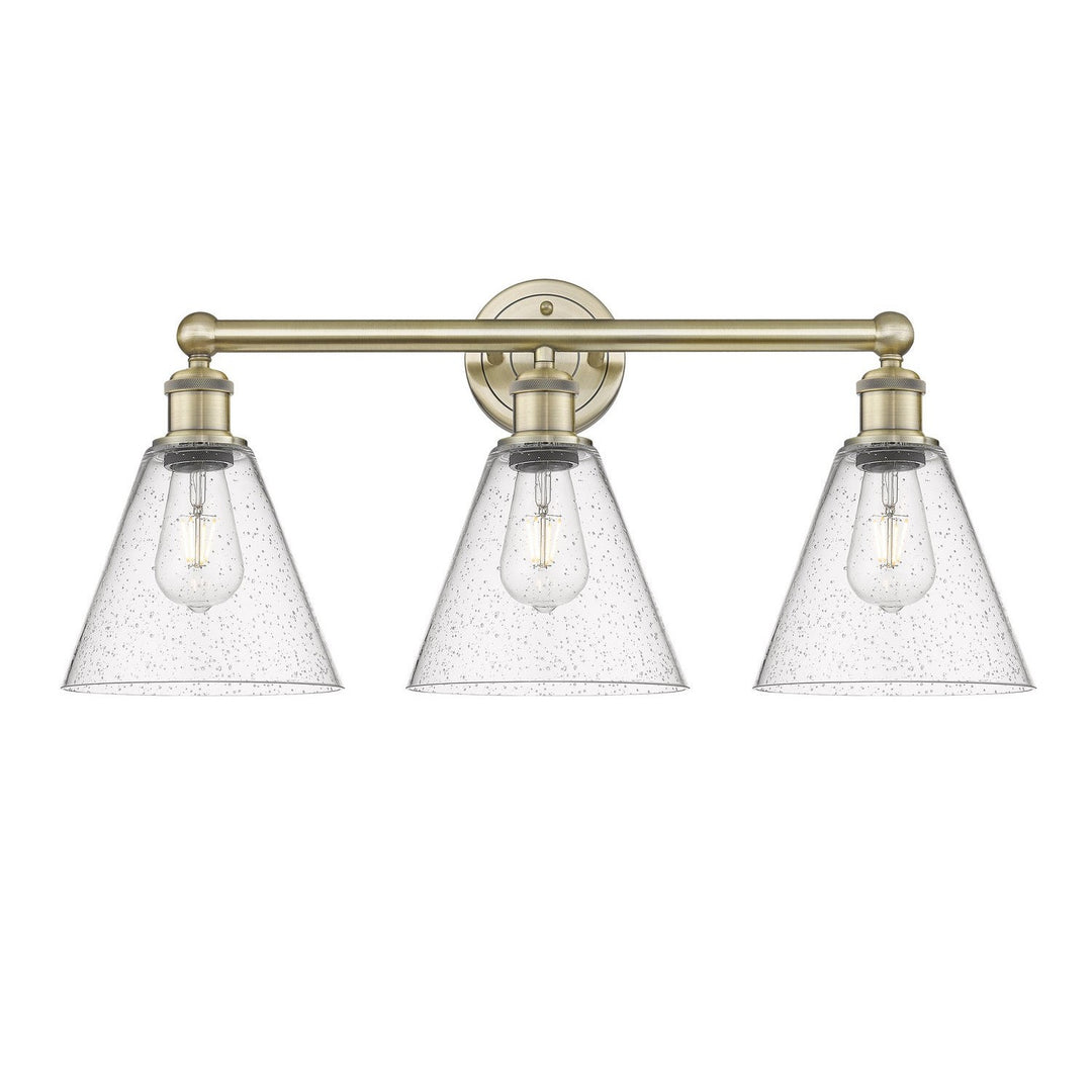 Innovations Downtown Urban 616-3W-AB-GBC-84 Bath Vanity Light 26 in. wide - Antique Brass