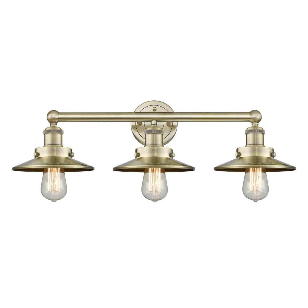 Innovations Downtown Urban 616-3W-AB-M4-AB Bath Vanity Light 26 in. wide - Antique Brass