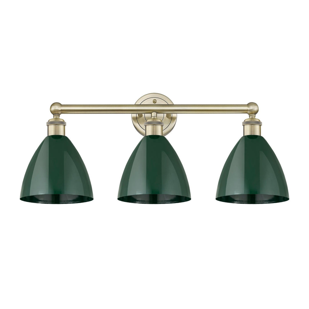Innovations Downtown Urban 616-3W-AB-MBD-75-GR Bath Vanity Light 26 in. wide - Antique Brass