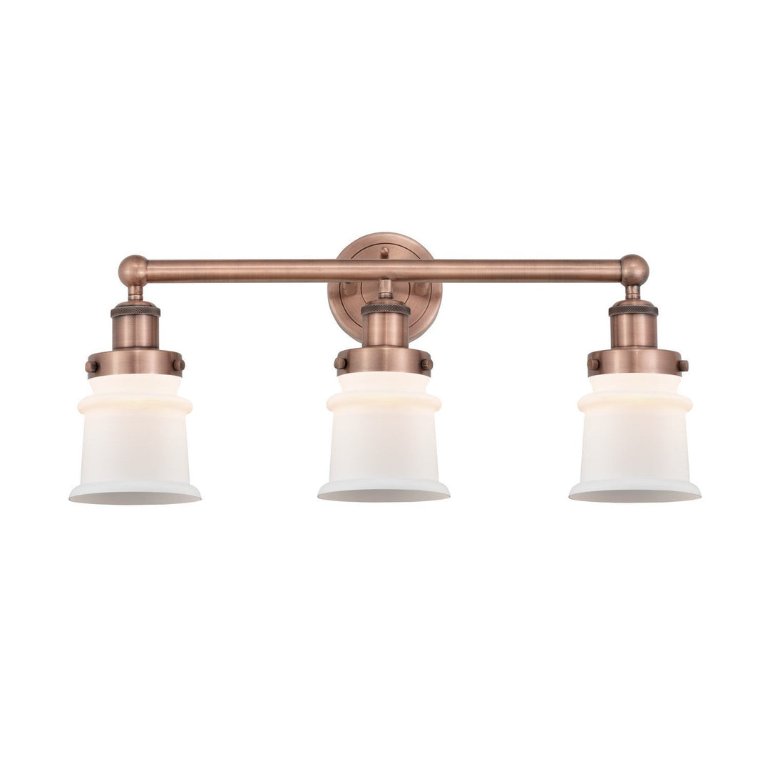 Innovations Edison 616-3W-AC-G181S Bath Vanity Light 24 in. wide - Antique Copper