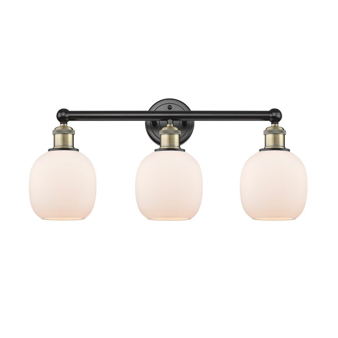 Innovations Edison 616-3W-BAB-G101 Bath Vanity Light 24 in. wide - Black Antique Brass