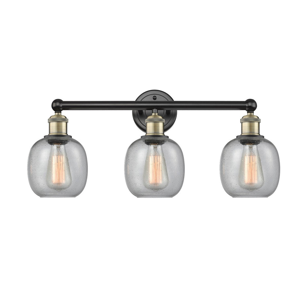 Innovations Edison 616-3W-BAB-G104 Bath Vanity Light 24 in. wide - Black Antique Brass