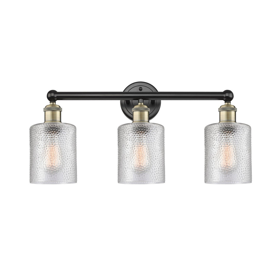 Innovations Edison 616-3W-BAB-G112 Bath Vanity Light 23 in. wide - Black Antique Brass