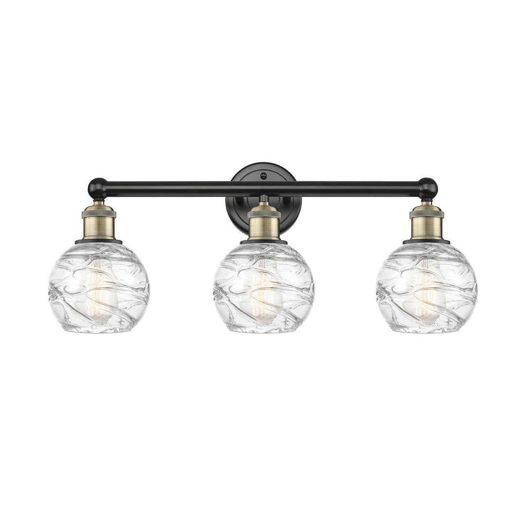 Innovations Edison 616-3W-BAB-G1213-6 Bath Vanity Light 24 in. wide - Black Antique Brass