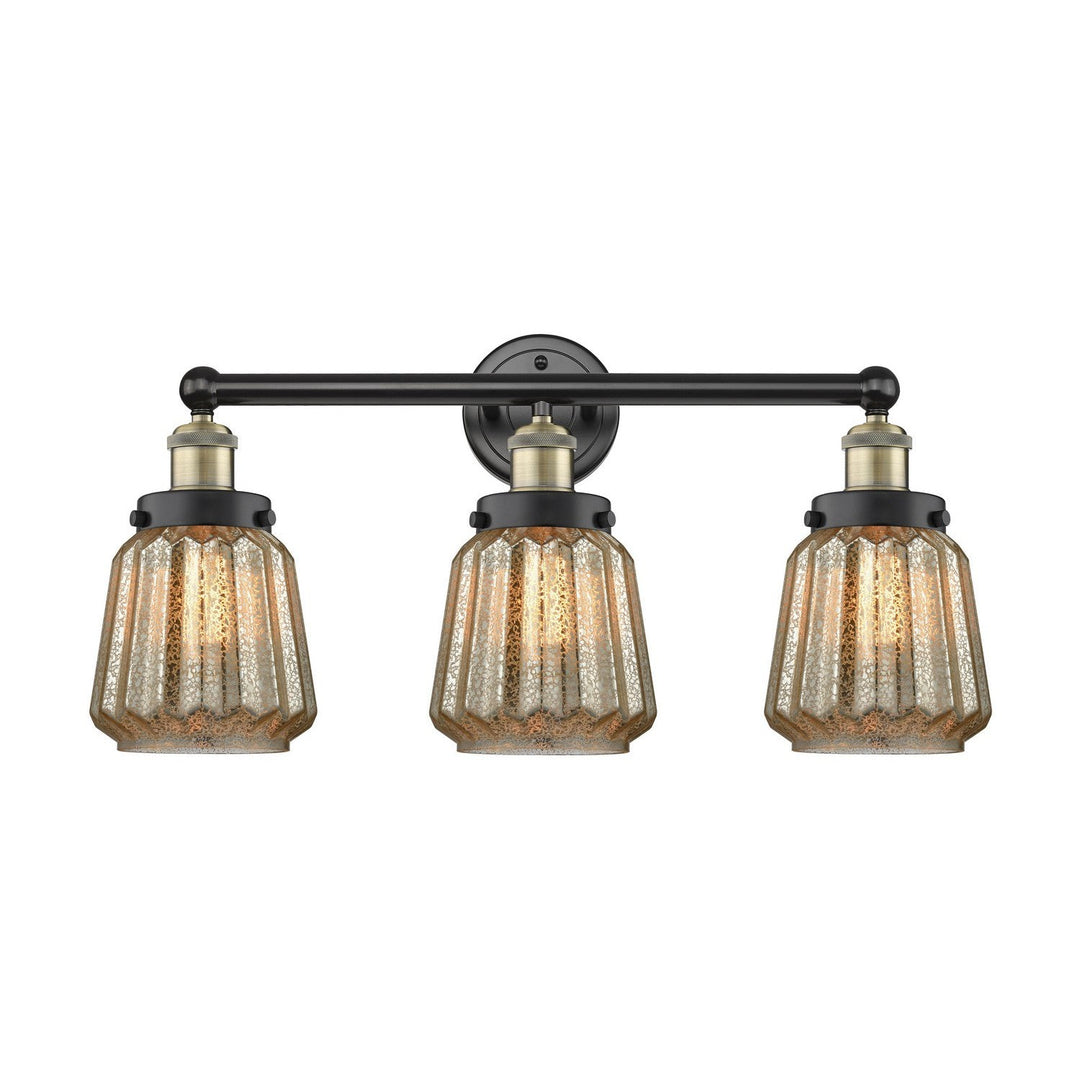 Innovations Edison 616-3W-BAB-G146 Bath Vanity Light 25 in. wide - Black Antique Brass