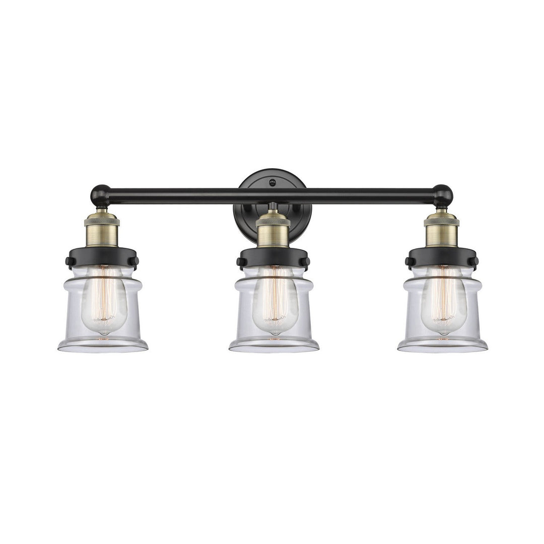 Innovations Edison 616-3W-BAB-G182S Bath Vanity Light 24 in. wide - Black Antique Brass