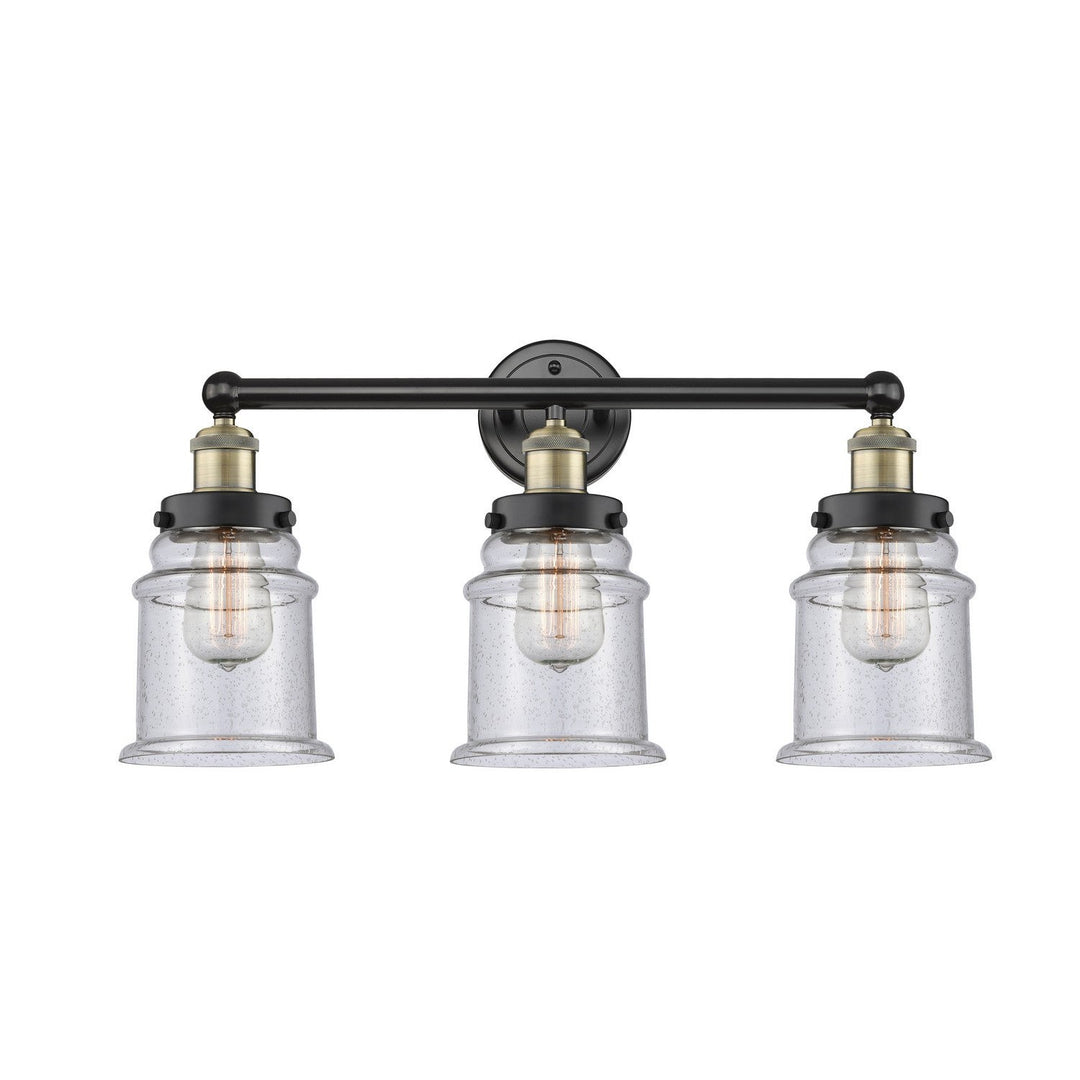 Innovations Edison 616-3W-BAB-G184 Bath Vanity Light 24 in. wide - Black Antique Brass