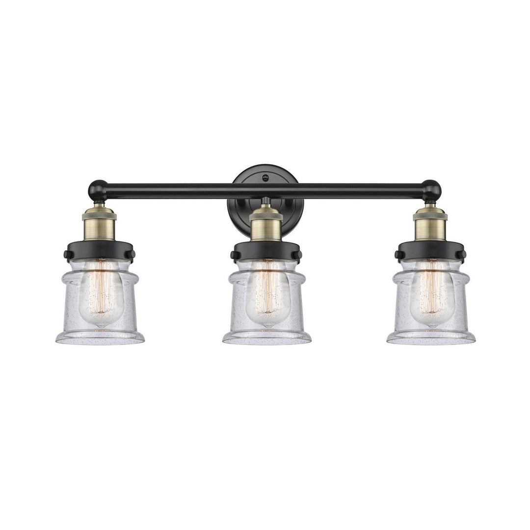 Innovations Edison 616-3W-BAB-G184S Bath Vanity Light 24 in. wide - Black Antique Brass