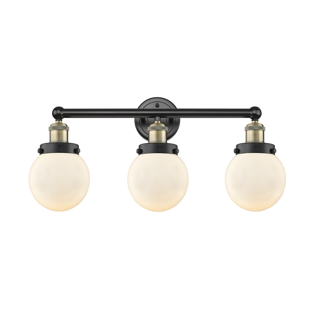 Innovations Edison 616-3W-BAB-G201-6 Bath Vanity Light 25 in. wide - Black Antique Brass