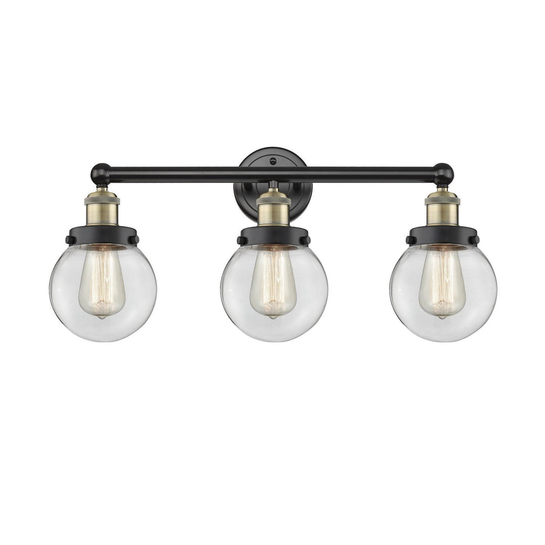 Innovations Edison 616-3W-BAB-G202-6 Bath Vanity Light 25 in. wide - Black Antique Brass