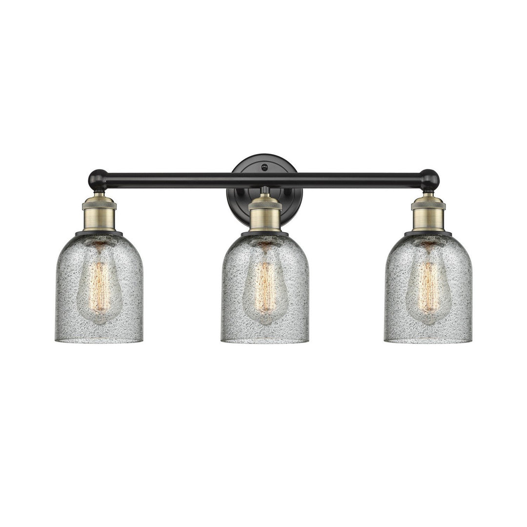 Innovations Edison 616-3W-BAB-G257 Bath Vanity Light 23 in. wide - Black Antique Brass