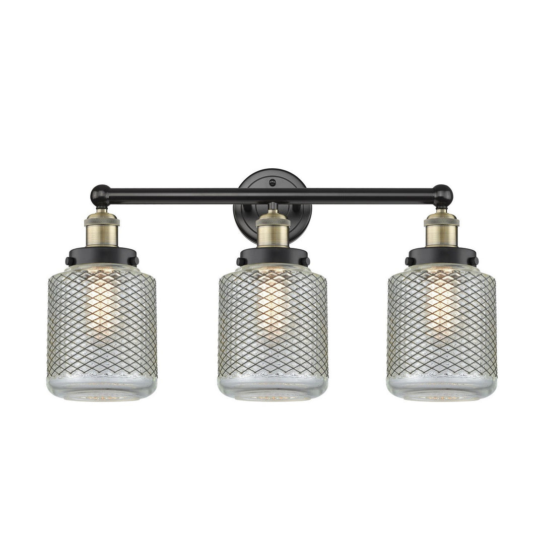 Innovations Edison 616-3W-BAB-G262 Bath Vanity Light 24 in. wide - Black Antique Brass