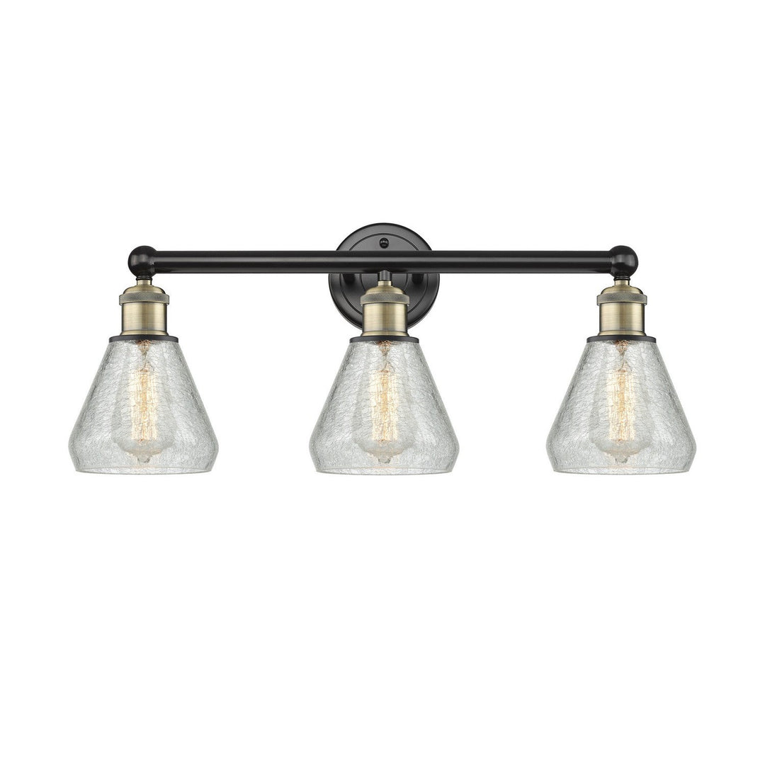 Innovations Edison 616-3W-BAB-G275 Bath Vanity Light 24 in. wide - Black Antique Brass