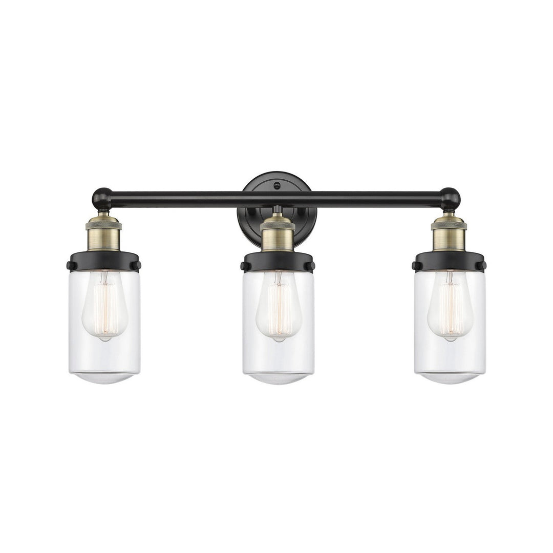 Innovations Edison 616-3W-BAB-G312 Bath Vanity Light 25 in. wide - Black Antique Brass