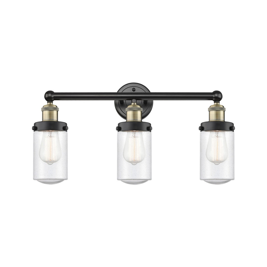 Innovations Edison 616-3W-BAB-G314 Bath Vanity Light 25 in. wide - Black Antique Brass