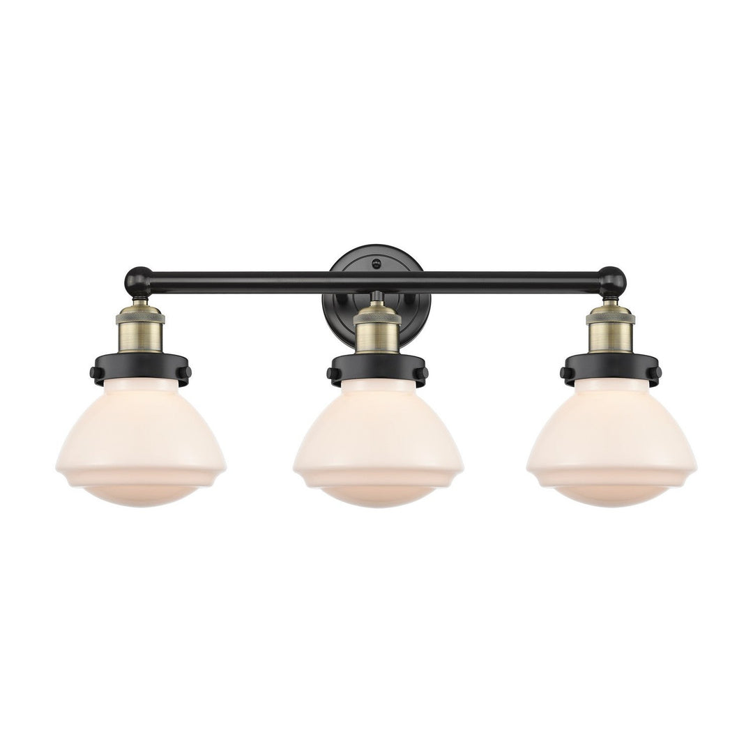 Innovations Edison 616-3W-BAB-G321 Bath Vanity Light 25 in. wide - Black Antique Brass