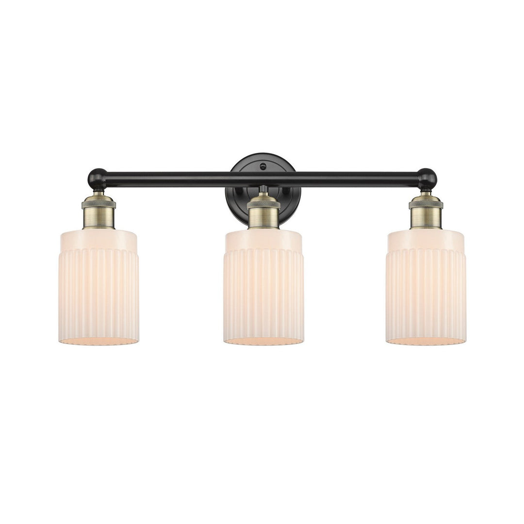 Innovations Edison 616-3W-BAB-G341 Bath Vanity Light 23 in. wide - Black Antique Brass