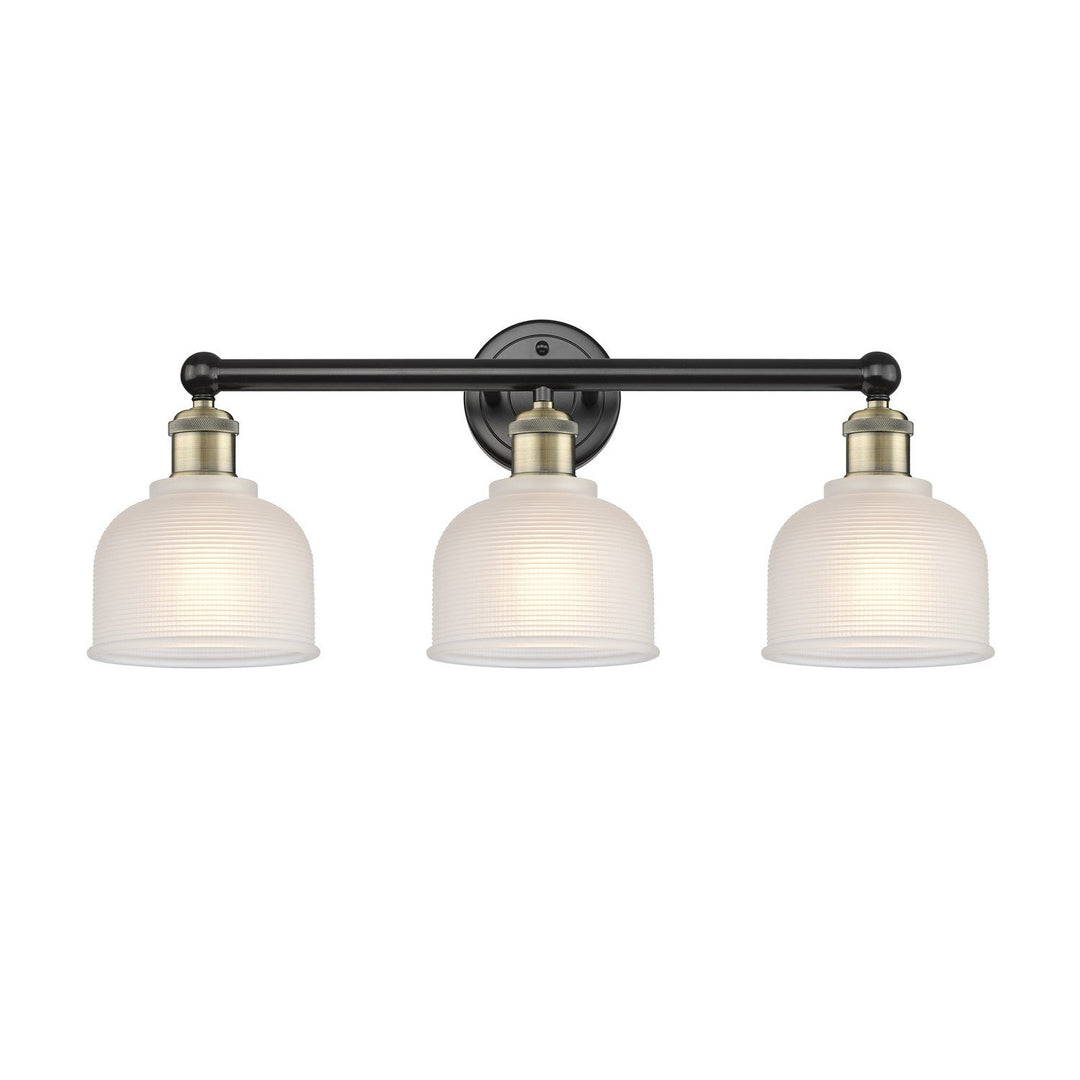 Innovations Edison 616-3W-BAB-G411 Bath Vanity Light 24 in. wide - Black Antique Brass