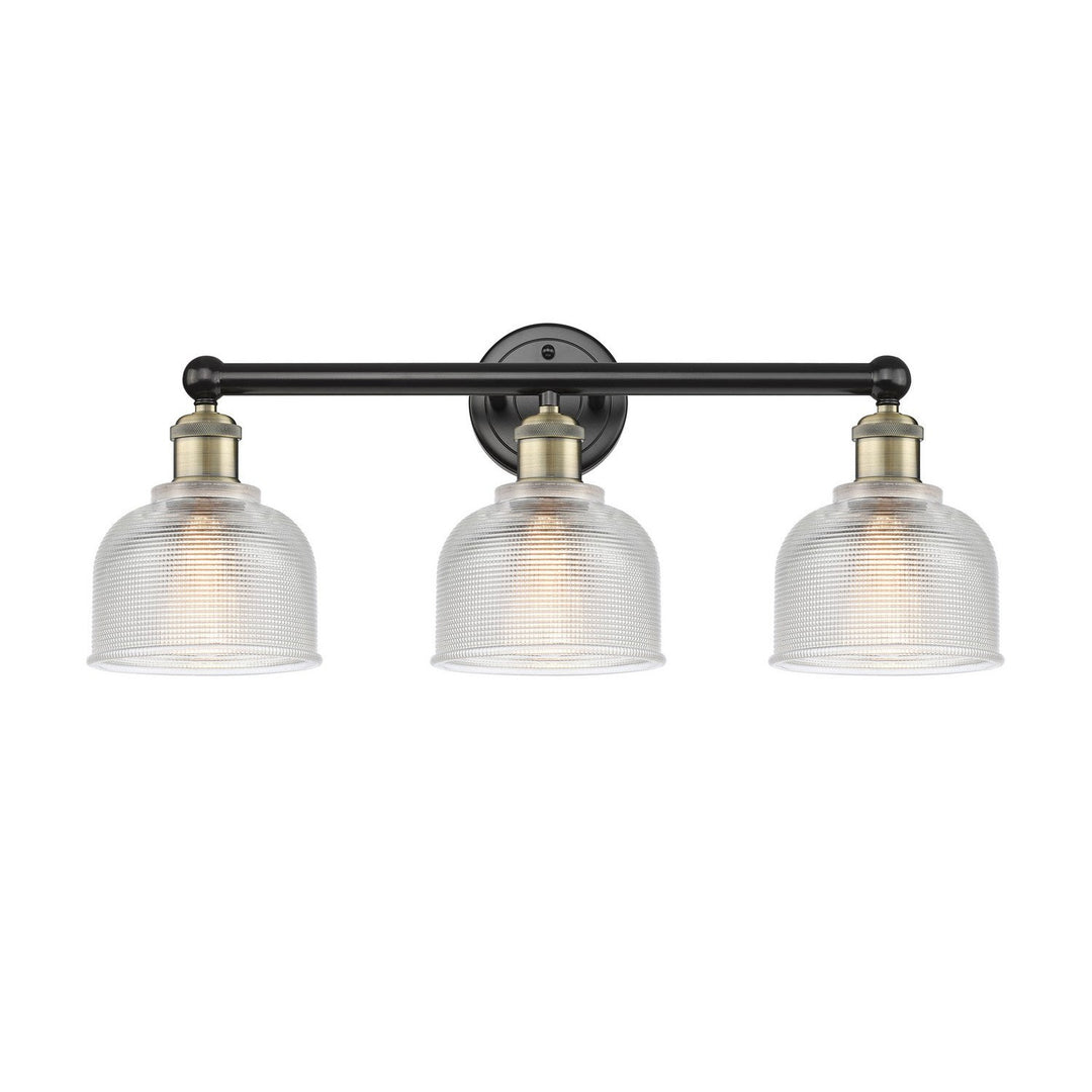 Innovations Edison 616-3W-BAB-G412 Bath Vanity Light 24 in. wide - Black Antique Brass