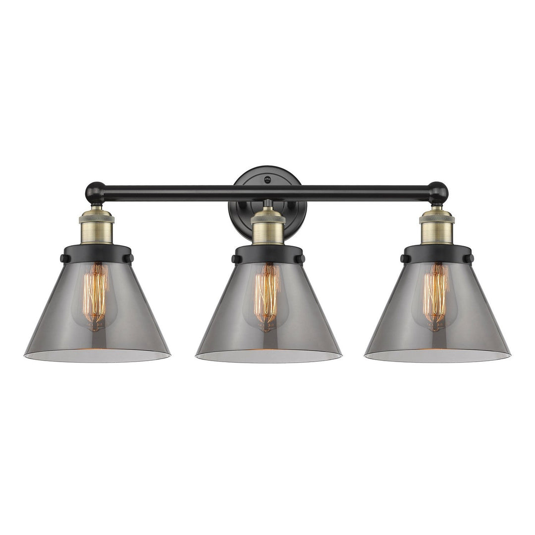 Innovations Edison 616-3W-BAB-G43 Bath Vanity Light 25 in. wide - Black Antique Brass