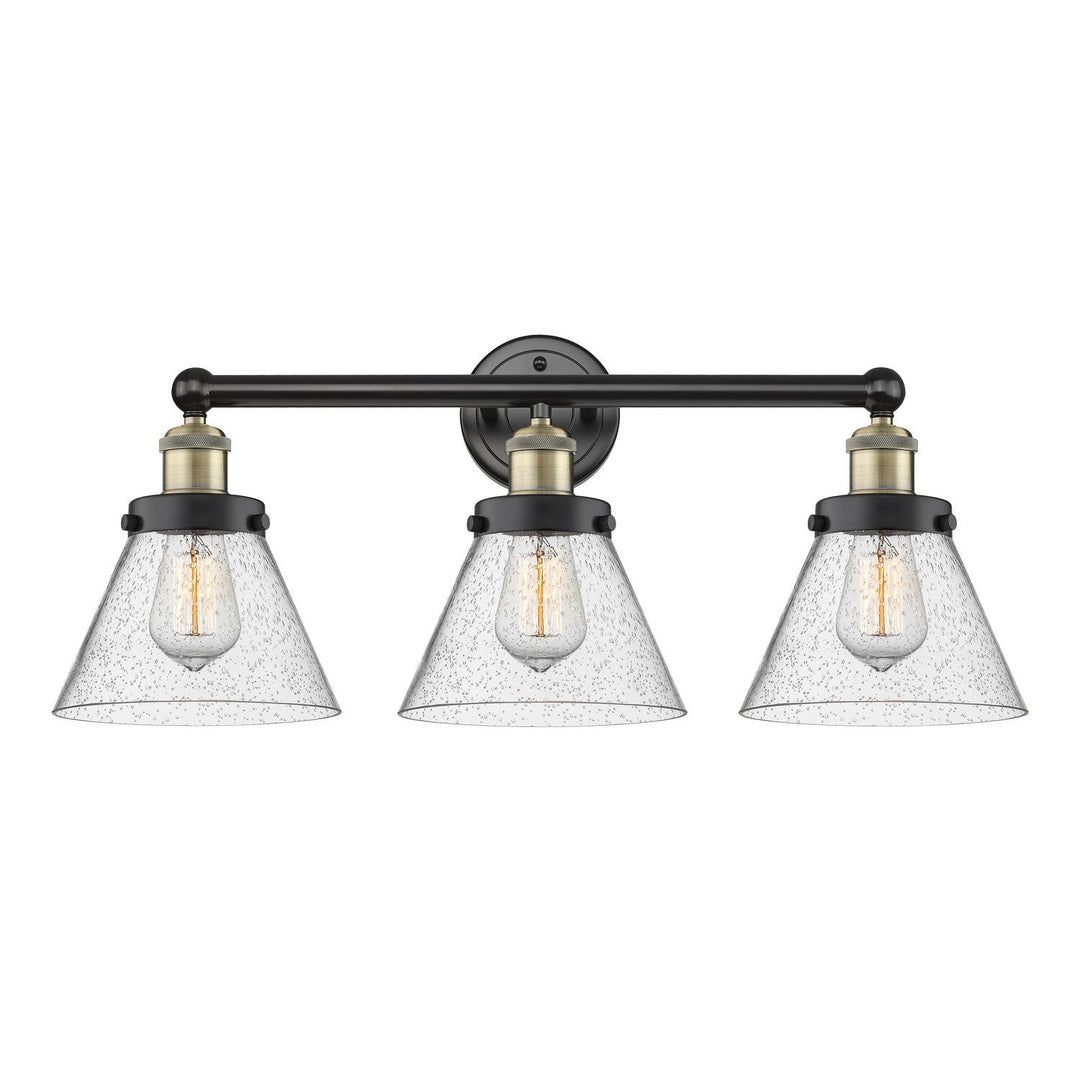 Innovations Edison 616-3W-BAB-G44 Bath Vanity Light 25 in. wide - Black Antique Brass