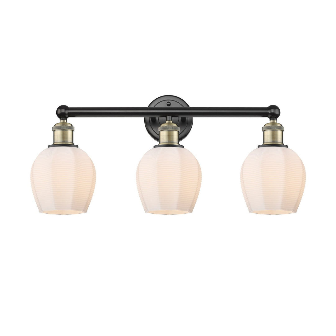Innovations Edison 616-3W-BAB-G461-6 Bath Vanity Light 24 in. wide - Black Antique Brass