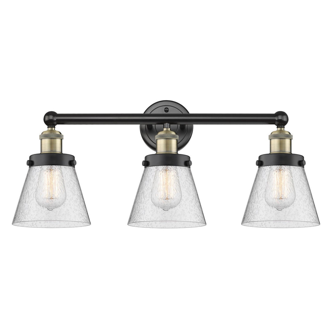 Innovations Edison 616-3W-BAB-G64 Bath Vanity Light 25 in. wide - Black Antique Brass
