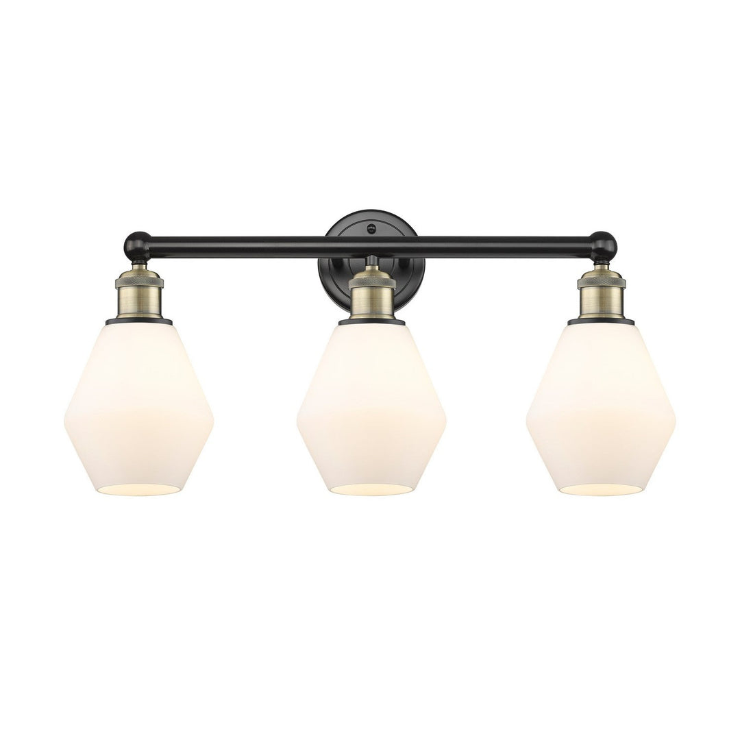 Innovations Edison 616-3W-BAB-G651-6 Bath Vanity Light 24 in. wide - Black Antique Brass