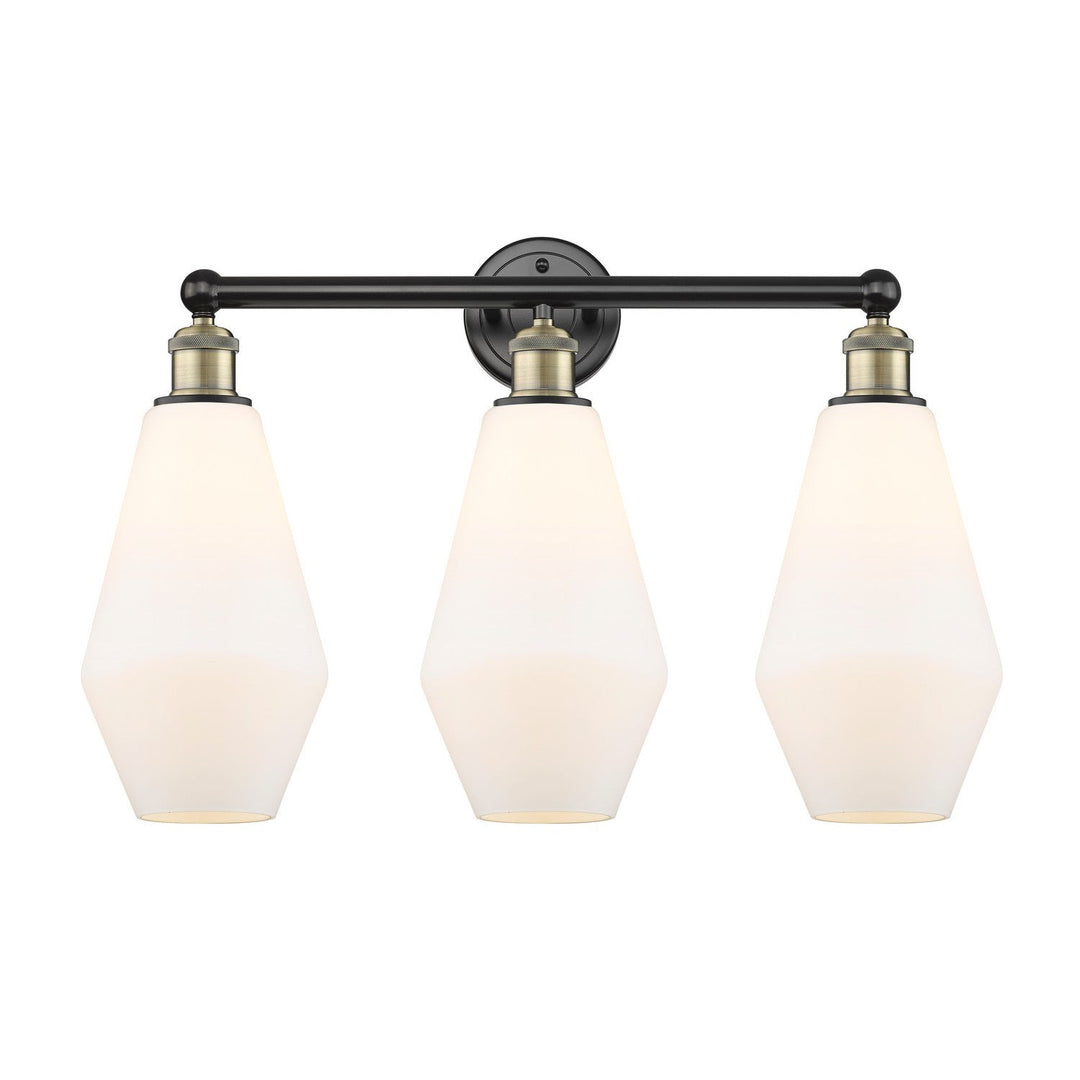 Innovations Downtown Urban 616-3W-BAB-G651-7 Bath Vanity Light 25 in. wide - Black Antique Brass