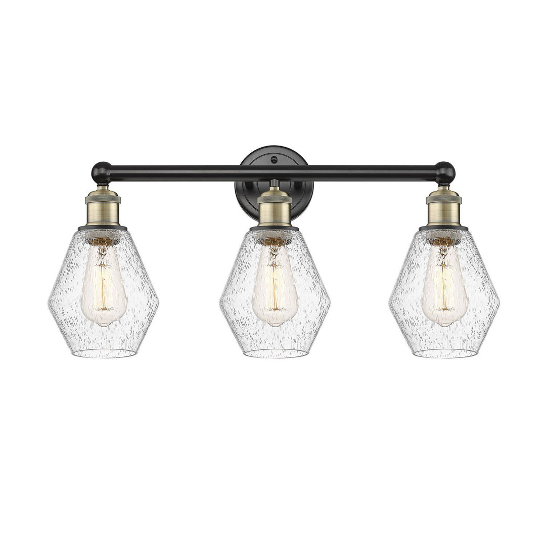 Innovations Edison 616-3W-BAB-G654-6 Bath Vanity Light 24 in. wide - Black Antique Brass