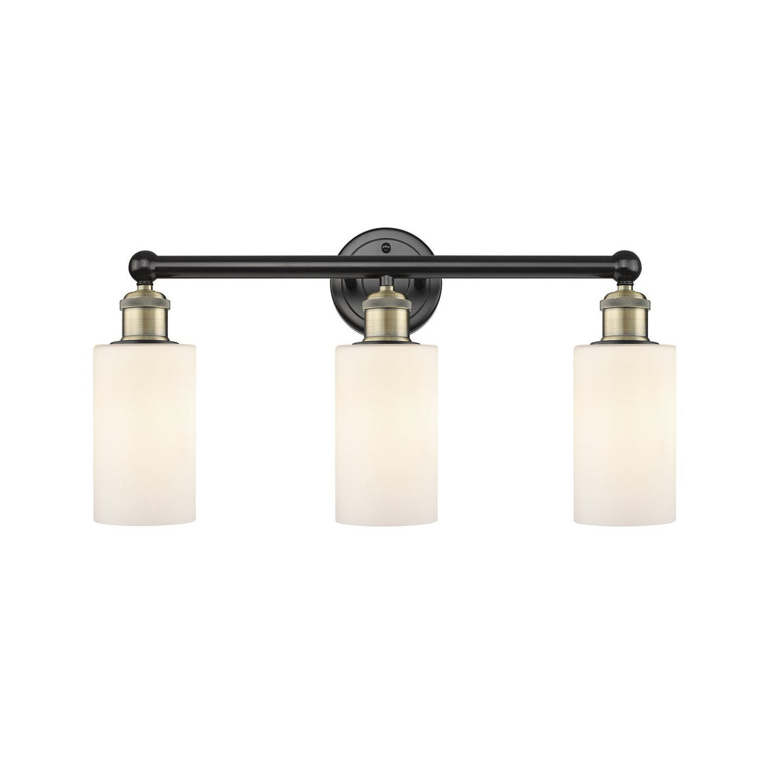 Innovations Edison 616-3W-BAB-G801 Bath Vanity Light 22 in. wide - Black Antique Brass