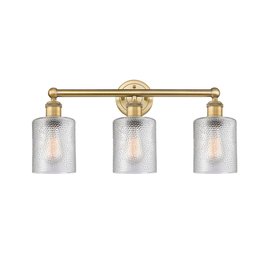 Innovations Edison 616-3W-BB-G112 Bath Vanity Light 23 in. wide - Brushed Brass
