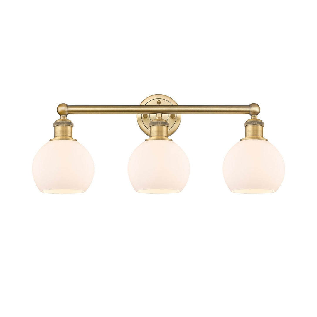 Innovations Edison 616-3W-BB-G121-6 Bath Vanity Light 24 in. wide - Brushed Brass