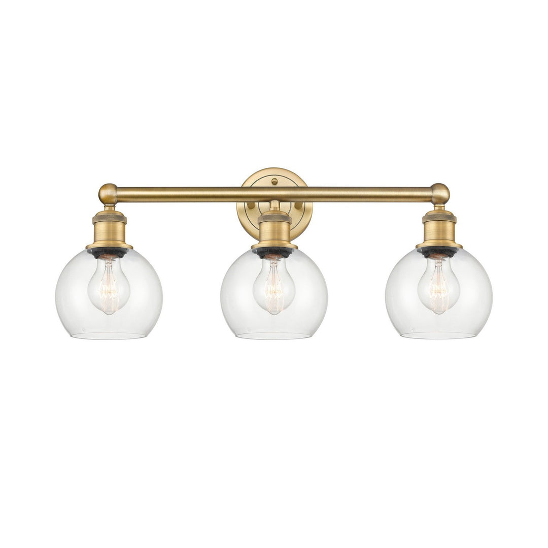 Innovations Edison 616-3W-BB-G122-6 Bath Vanity Light 24 in. wide - Brushed Brass