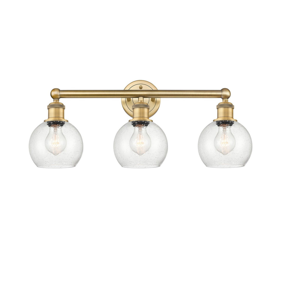 Innovations Edison 616-3W-BB-G124-6 Bath Vanity Light 24 in. wide - Brushed Brass