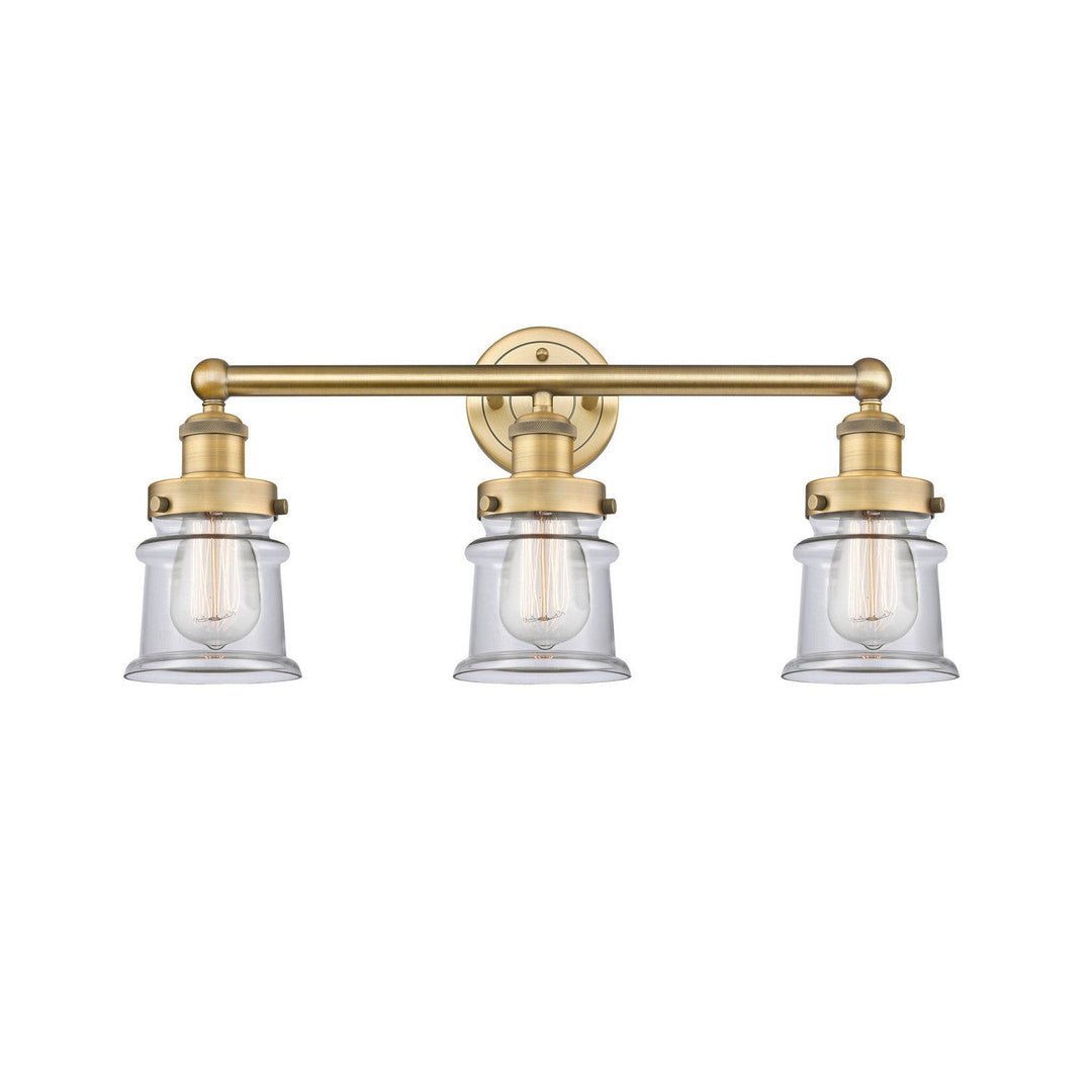 Innovations Edison 616-3W-BB-G182S Bath Vanity Light 24 in. wide - Brushed Brass