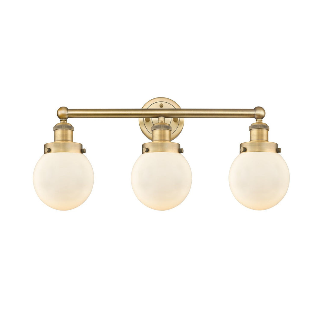 Innovations Edison 616-3W-BB-G201-6 Bath Vanity Light 25 in. wide - Brushed Brass