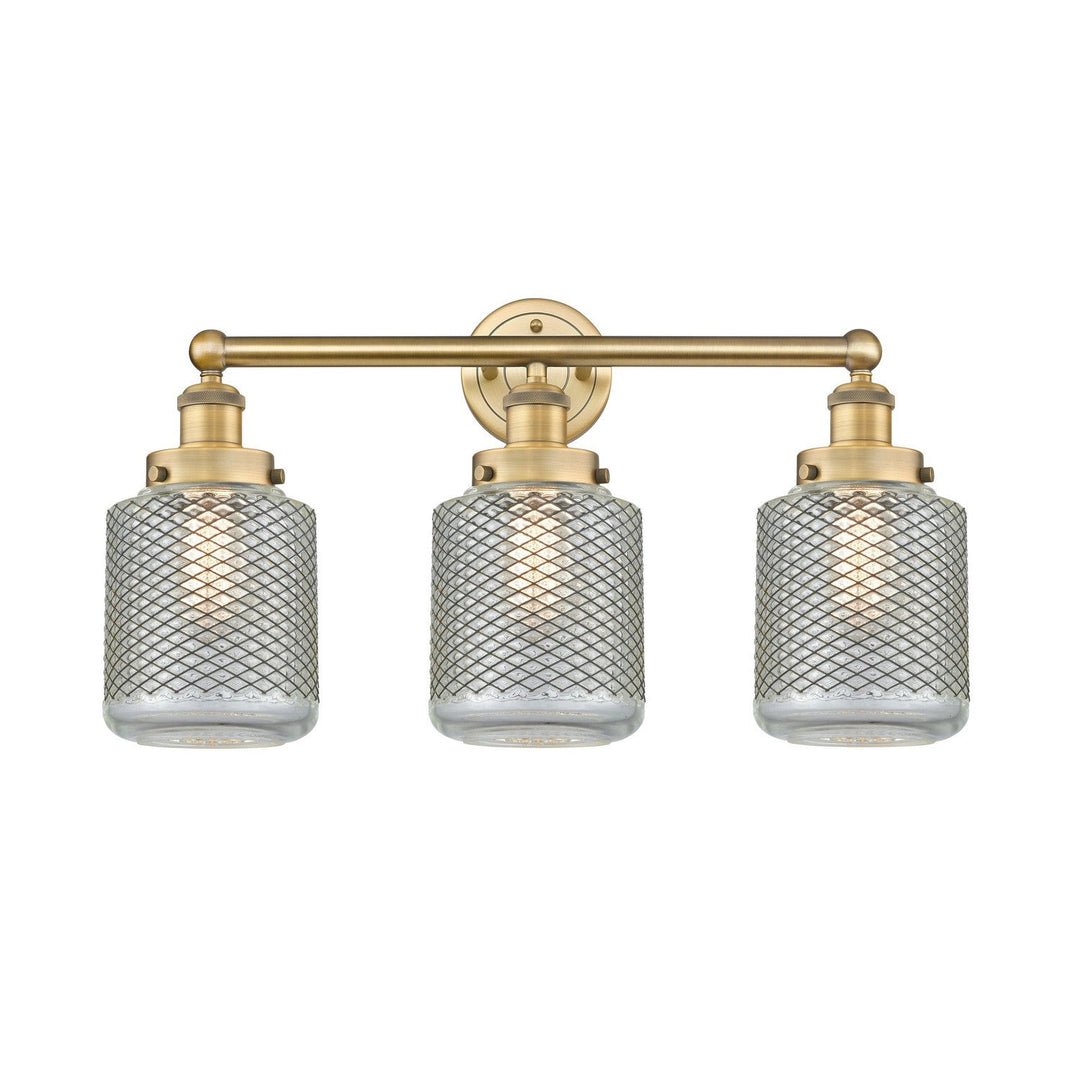 Innovations Edison 616-3W-BB-G262 Bath Vanity Light 24 in. wide - Brushed Brass