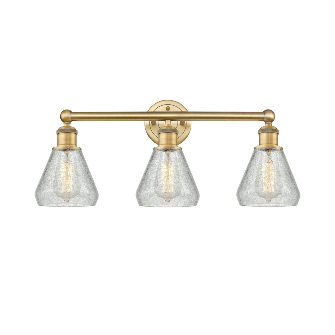 Innovations Edison 616-3W-BB-G275 Bath Vanity Light 24 in. wide - Brushed Brass