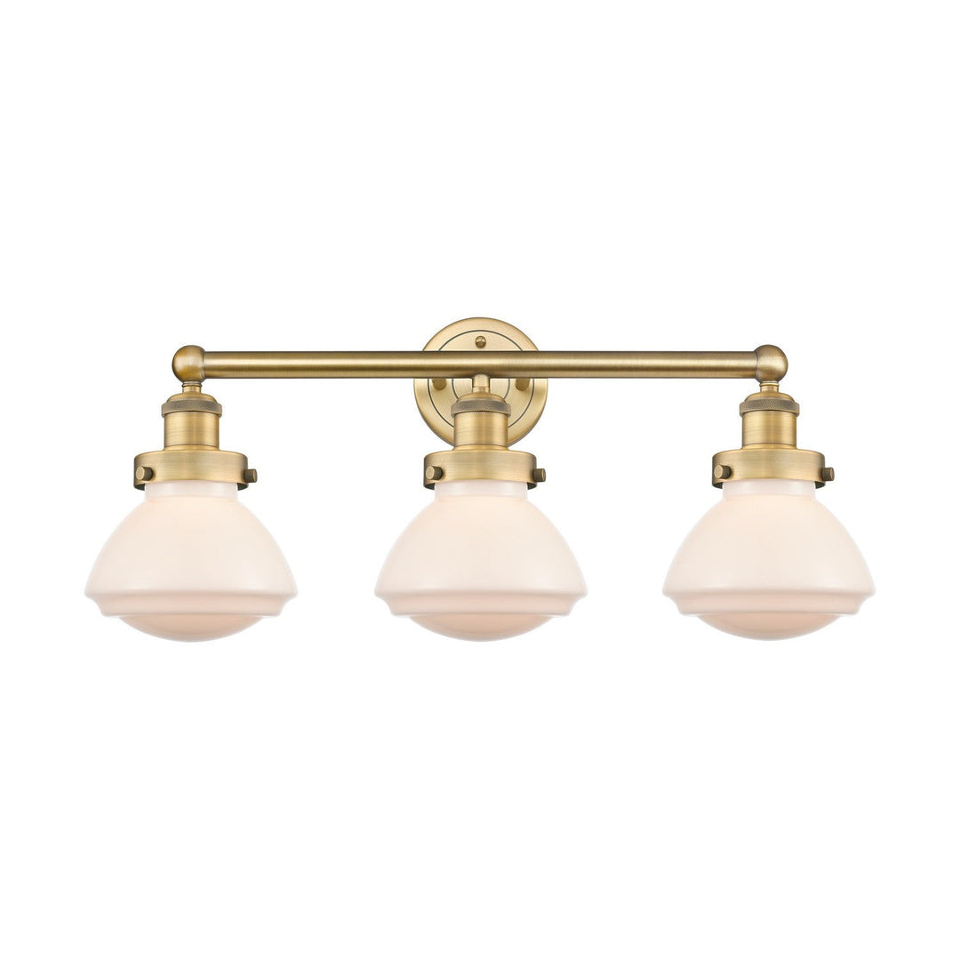 Innovations Edison 616-3W-BB-G321 Bath Vanity Light 25 in. wide - Brushed Brass