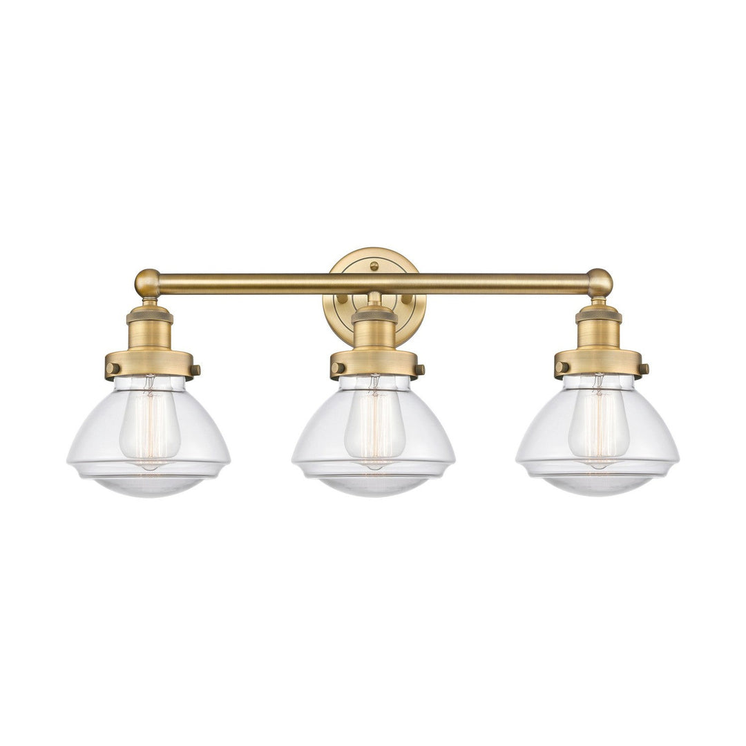 Innovations Edison 616-3W-BB-G322 Bath Vanity Light 25 in. wide - Brushed Brass
