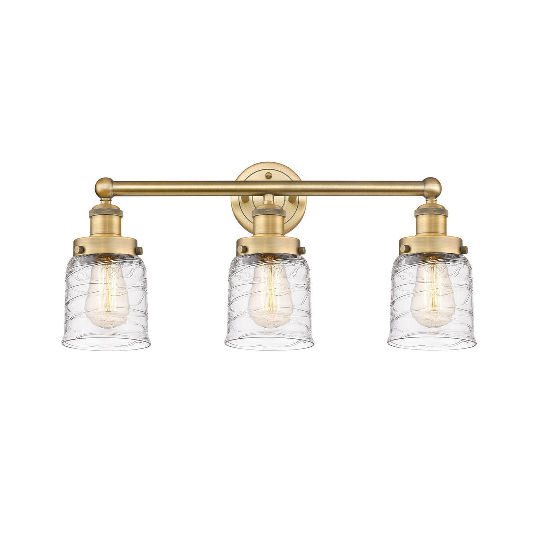 Innovations Edison 616-3W-BB-G513 Bath Vanity Light 25 in. wide - Brushed Brass