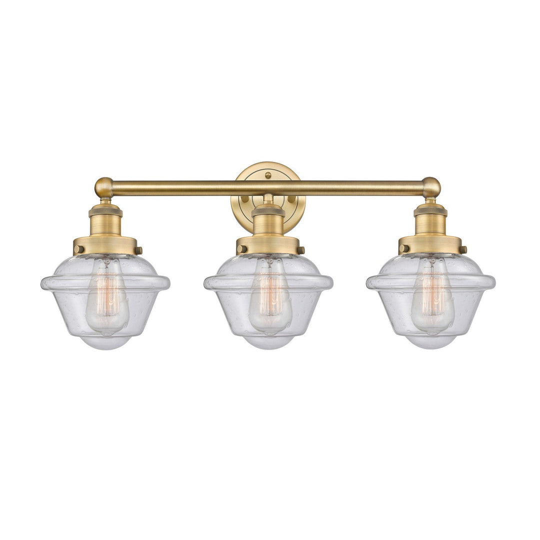 Innovations Edison 616-3W-BB-G534 Bath Vanity Light 25 in. wide - Brushed Brass