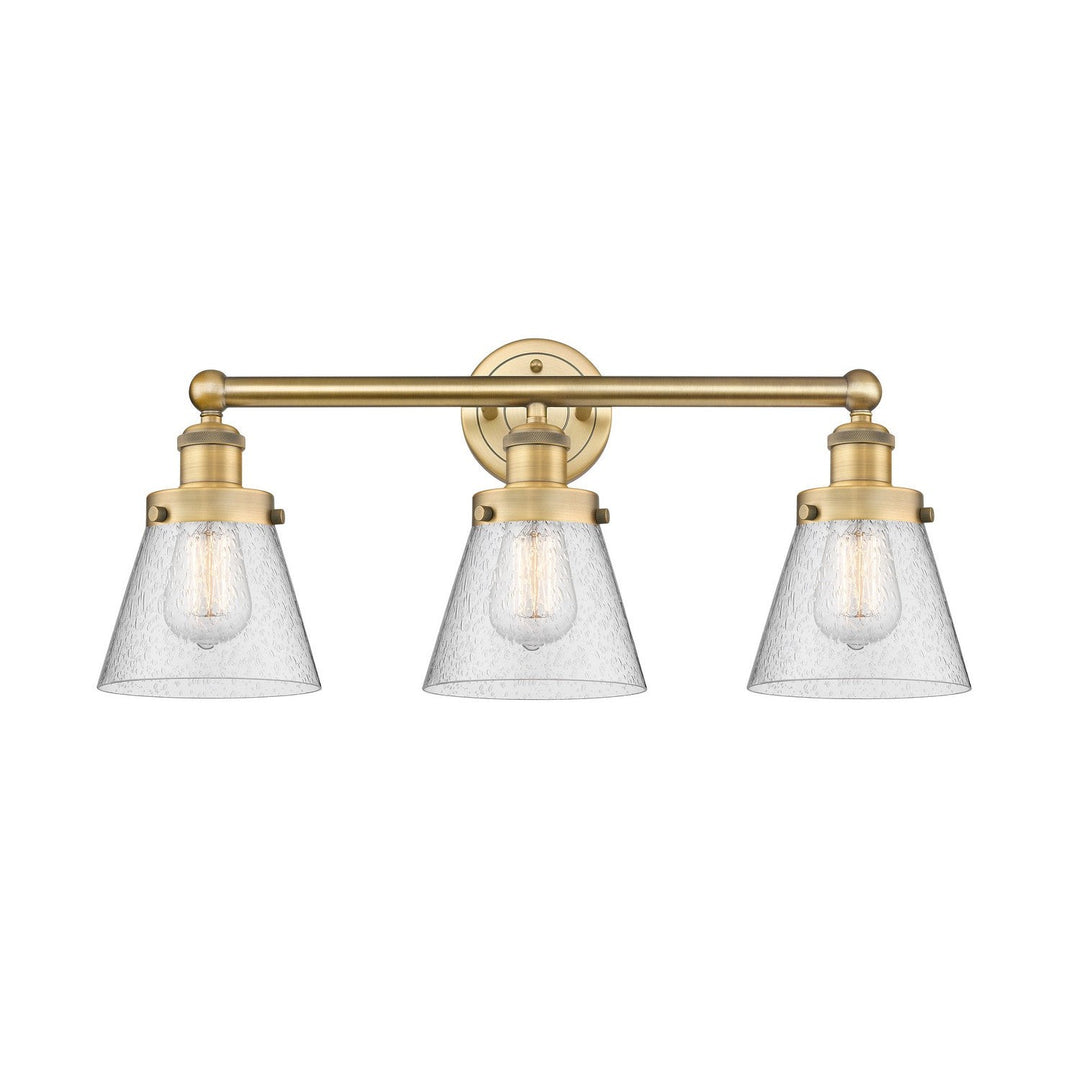 Innovations Edison 616-3W-BB-G64 Bath Vanity Light 25 in. wide - Brushed Brass