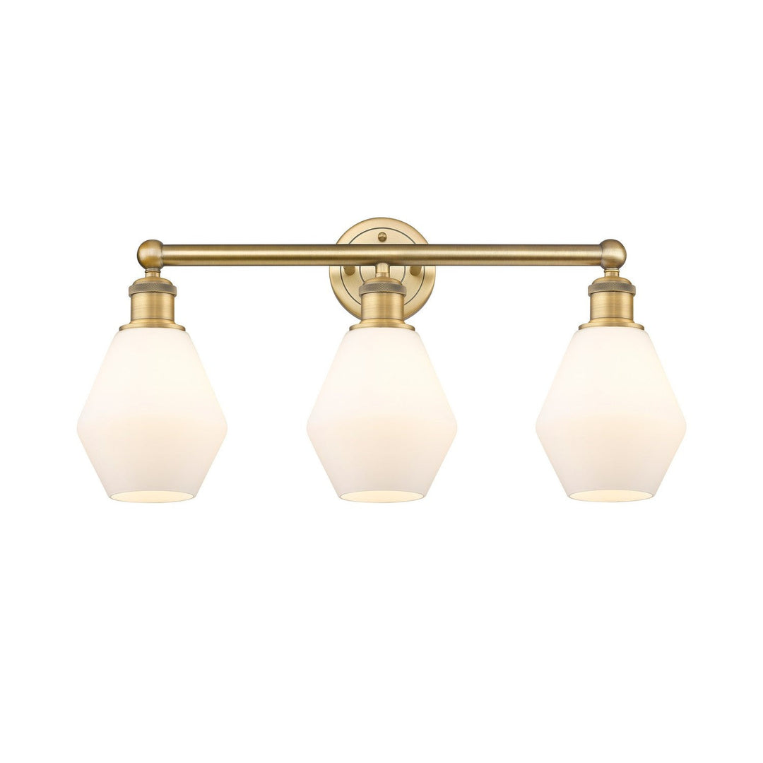 Innovations Edison 616-3W-BB-G651-6 Bath Vanity Light 24 in. wide - Brushed Brass