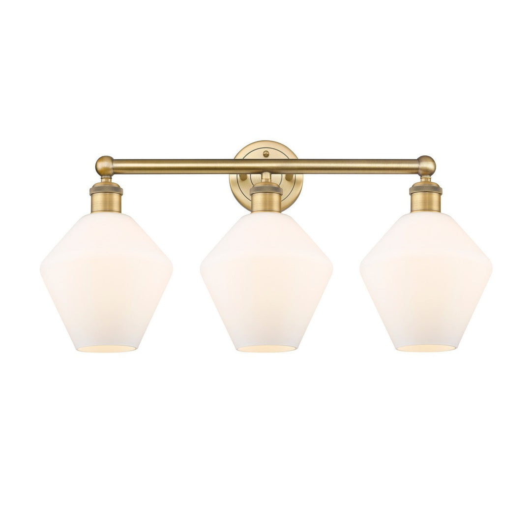 Innovations Downtown Urban 616-3W-BB-G651-8 Bath Vanity Light 26 in. wide - Brushed Brass