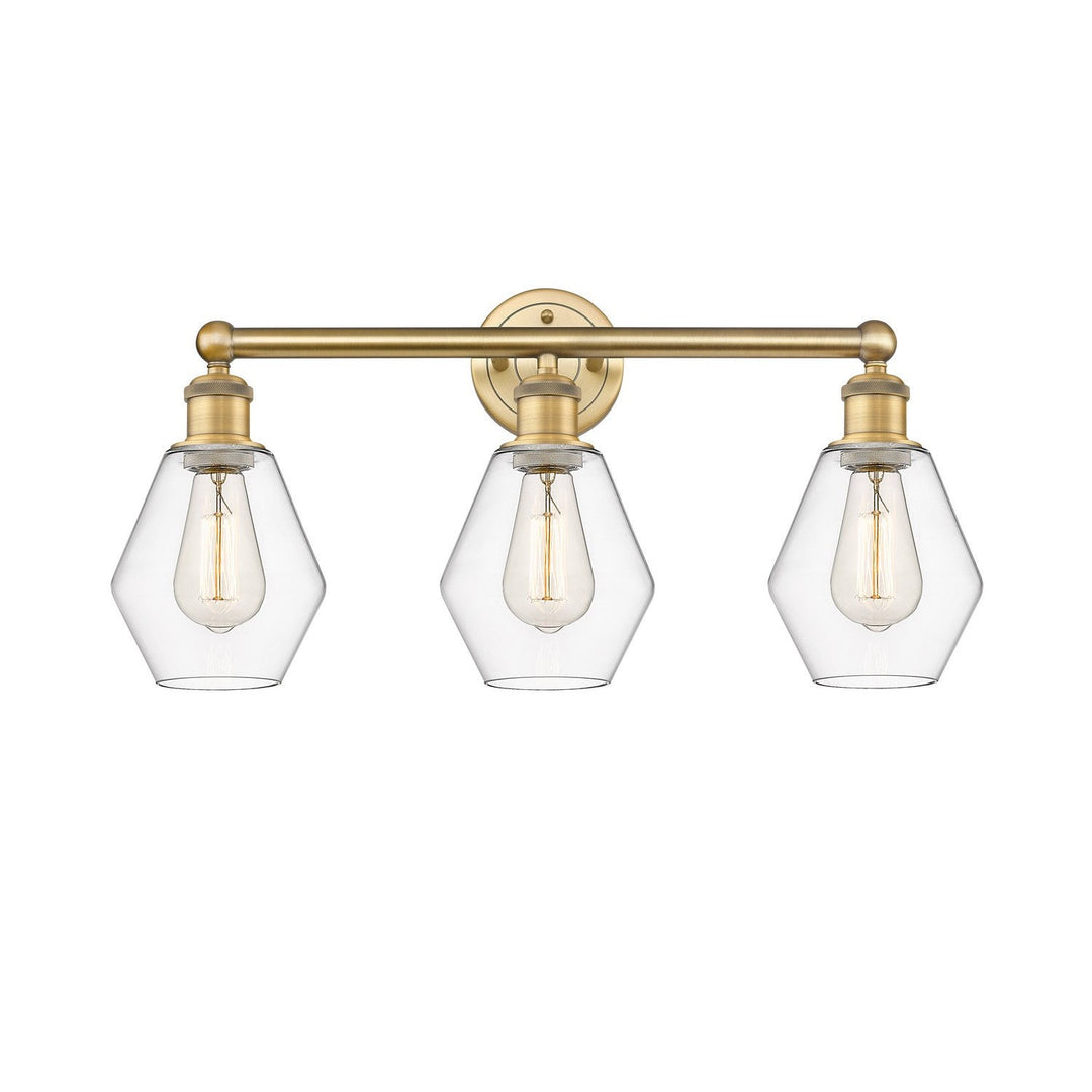 Innovations Edison 616-3W-BB-G652-6 Bath Vanity Light 24 in. wide - Brushed Brass
