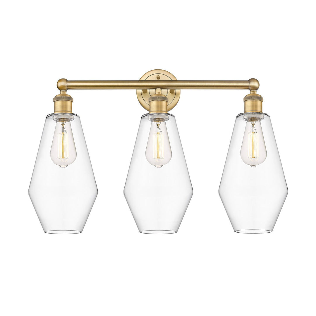 Innovations Downtown Urban 616-3W-BB-G652-7 Bath Vanity Light 25 in. wide - Brushed Brass
