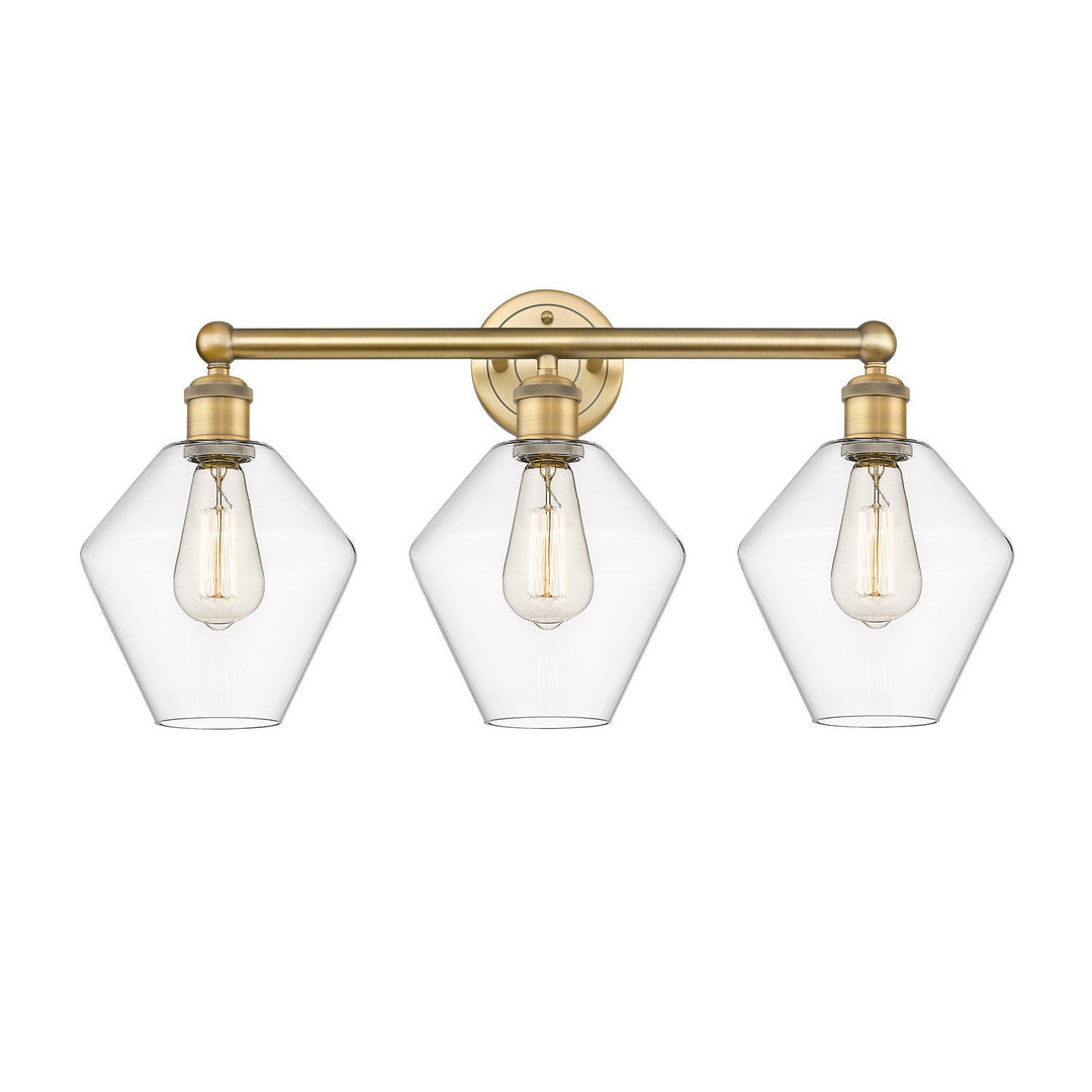 Innovations Downtown Urban 616-3W-BB-G652-8 Bath Vanity Light 26 in. wide - Brushed Brass