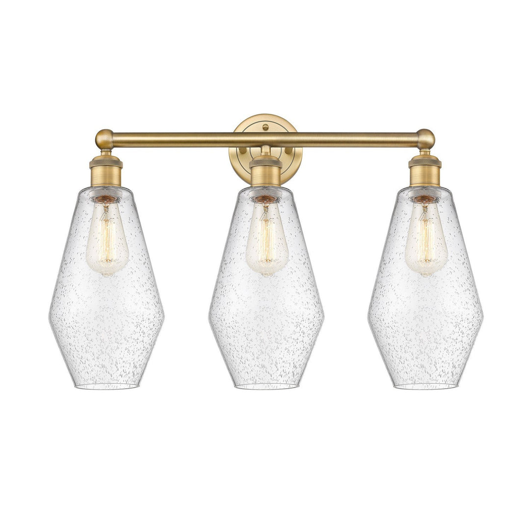 Innovations Downtown Urban 616-3W-BB-G654-7 Bath Vanity Light 25 in. wide - Brushed Brass